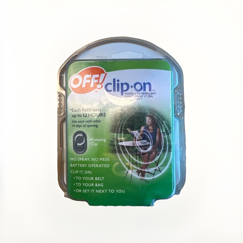 OFF! Clip On‎ Mosquito Repellent Fan Circulated Kit Fan New Head To Toe Coverage